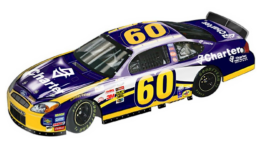 2004 Greg Biffle #60 Charter - Owners Series Diecast