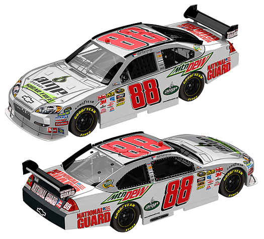 2009 Dale Earnhardt Jr #88 Amp Energy Sugar Free Diecast