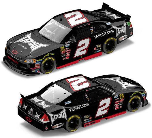 2011 Elliott Sadler #2 Tapout Diecast