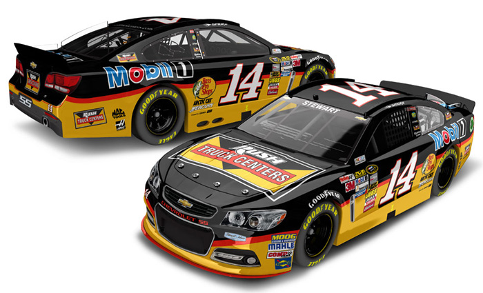 2013 Tony Stewart #14 Rush Truck Centers 1/64 Diecast