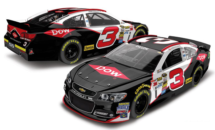 2014 Austin Dillon #3 Dow 1/24 Diecast