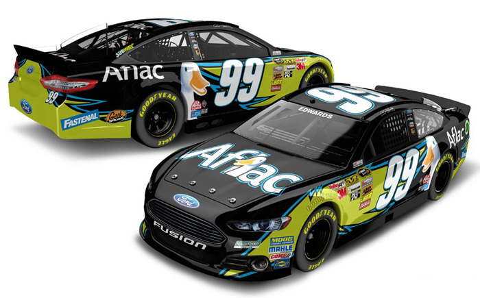 2014 Carl Edwards #99 Aflac 1/64 Diecast