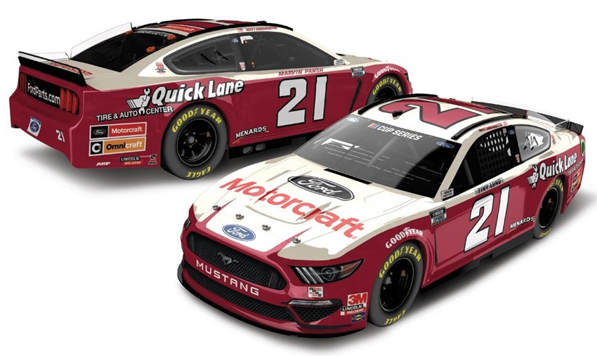 2020 Matt DiBenedetto #21 Motorcraft - Darlington ELITE 1/24 Diecast