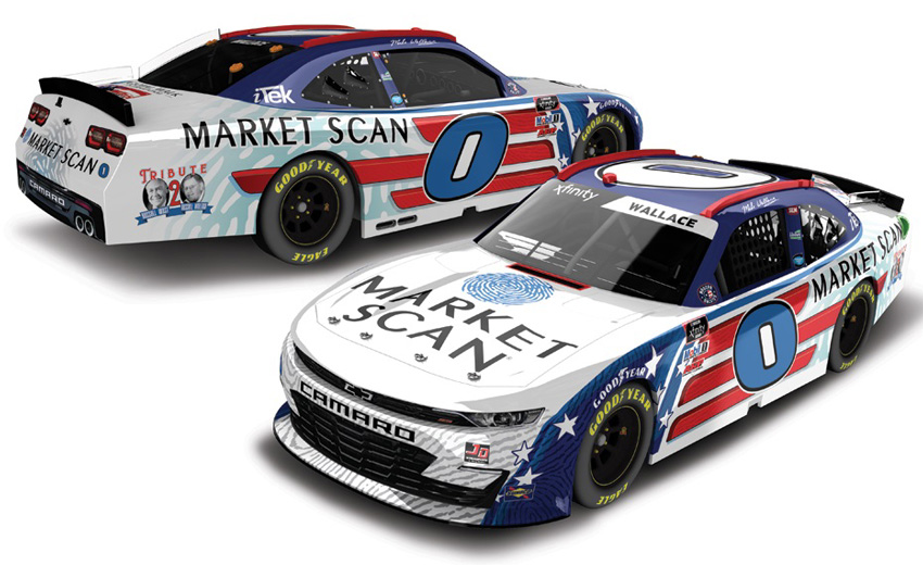 2020 Mike Wallace #0 Market Scan 1/24 Diecast