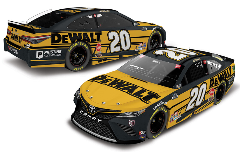 2021 Christopher Bell #20 DEWALT 1/64 Diecast