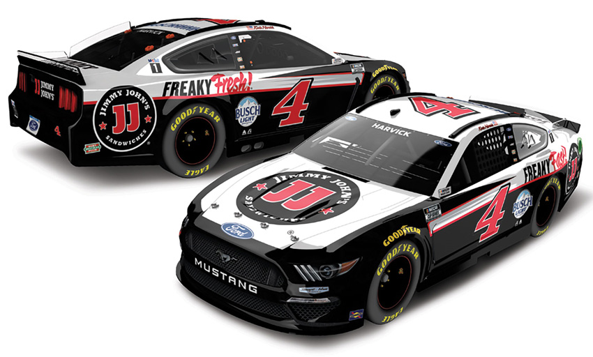 2021 Kevin Harvick #4 Jimmy John's 1/64 Diecast