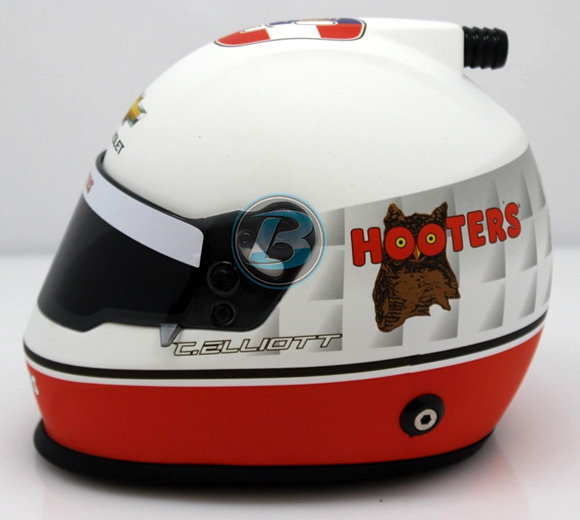 #9 Chase Elliott - Hooters Darlington NASCAR Mini Helmet