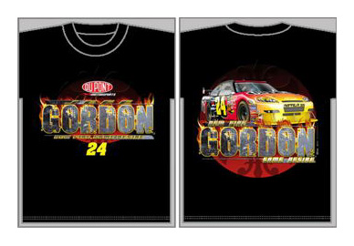 #24 Jeff Gordon '09 Dupont Announcement T