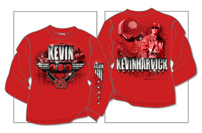 #29 Kevin Harvick - Shell / Pennzoil Long Sleeve T-Shirt