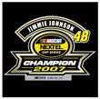 #48 Jimmie Johnson '07 NASCAR NEXTEL Cup Champion - Foil Decal