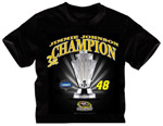 #48 Jimmie Johnson '08 3X Champ - Victory Lane T-Shirt