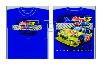 #5 Mark Martin - Kellogg's Royal Push T-Shirt