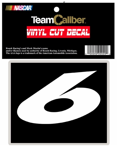 #6 Roush Fenway Racing - NASCAR 4" Vinyl Diecut Decal