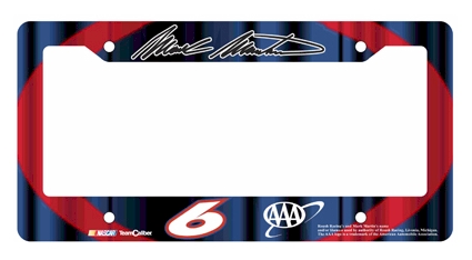 #6 Mark Martin - License Plate Frame