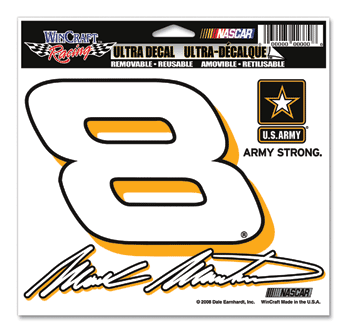 #8 Mark Martin / U.S. Army - NASCAR Ultra Decal