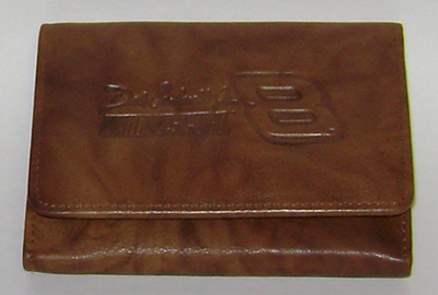 #8 Dale Earnhardt Jr - Ladies Embossed Tri-Fold Leather Wallet