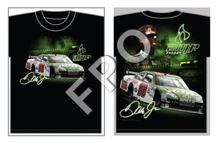 #88 Dale Earnhardt Jr - Amp Energy Black T-Shirt