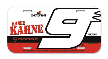 #9 Kasey Kahne - NASCAR License Plate
