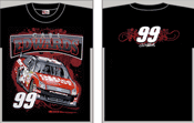 #99 Carl Edwards - Office Depot Black NASCAR T-Shirt