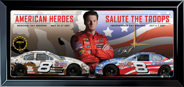 Dale Earnhardt Jr '07 Heroes / Salute - Jebco Clock