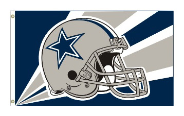 Dallas Cowboys - NFL Helmet Design Flag