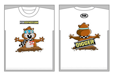 FOX Gopher Cam / Digger T-Shirt