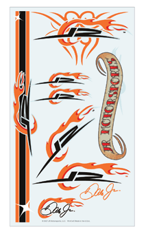 Jr Motorsports - Temporary Tattoos