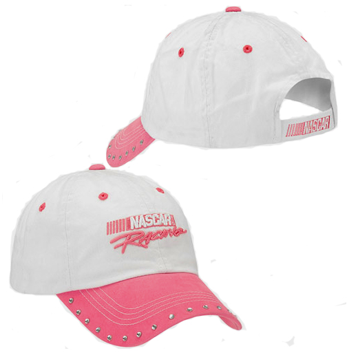 NASCAR Racing - Ladies Pink Rhinestone Cap