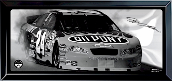 Jeff Gordon #24 Dupont - Reflective Plaque