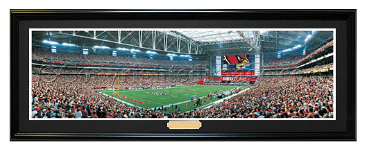 Arizona Cardinals / Inaugural Game Cardinals Stadium - NFL Framed Panoramic