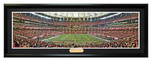 Atlanta Falcons / Georgia Dome - NFL Framed Panoramic