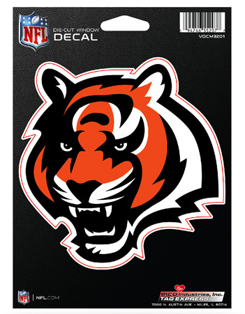 Cincinnati Bengals - NFL Medium Diecut Decal