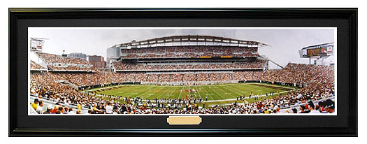 Cincinnati Bengals / Inaugural Game Paul Brown Stadium - NFL Framed Panoramic