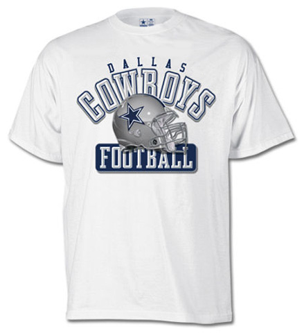 Dallas Cowboys - NFL Helmet Issued T-Shirt