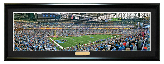 Detroit Lions / Ford Field - NFL Framed Panoramic