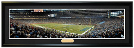 Detroit Lions / Inaugural Game at Ford Field - NFL Framed Panoramic