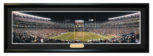 San Diego Chargers / Qualcomm Stadium - NFL Framed Panoramic