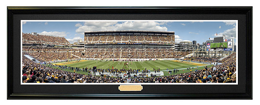 Pittsburgh Steelers / Heinz Field Inaugural Game - NFL Framed Panoramic
