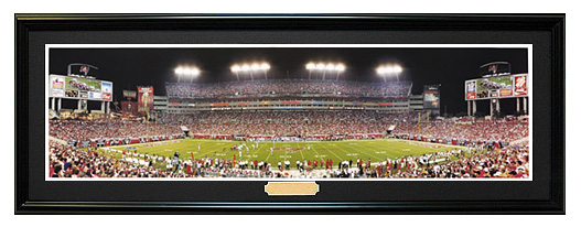 Tampa Bay Buccaneers / Raymond James Stadium - NFL Framed Panoramic