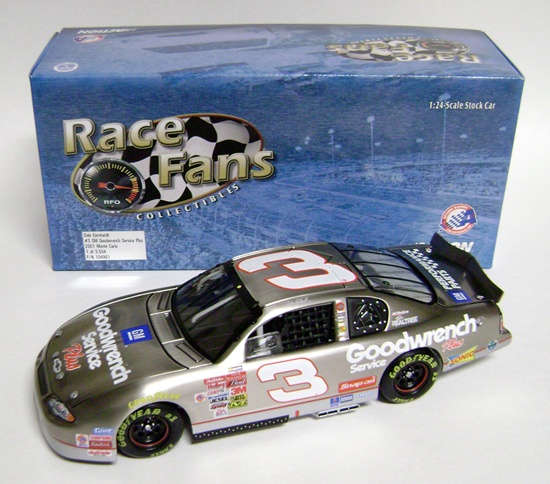 2001 Dale Earnhardt #3 Goodwrench - Brushed Metal