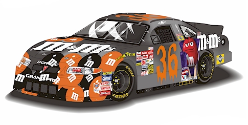 Ken Schrader #36 M&M's - Halloween