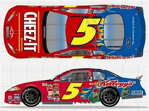 Terry Labonte #5 Kellogg's - Cheez-It