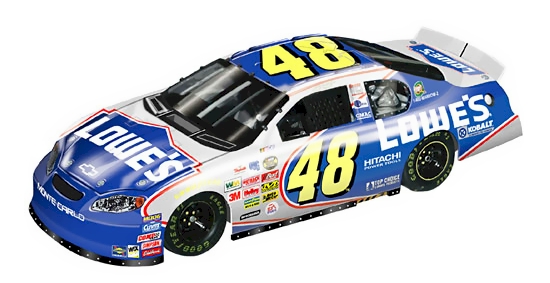 Jimmie Johnson #48 Lowe's '04 Chase for the Nextel Cup