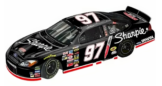 Kurt Busch #97 Sharpie