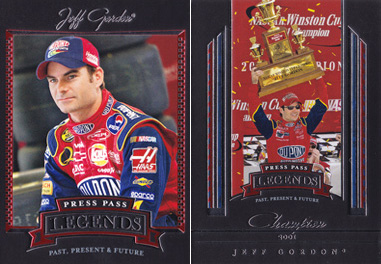 Jeff Gordon '05 Press Pass Legends 2-Cards