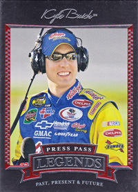 2005 Kyle Busch - Press Pass Legends Trading Card