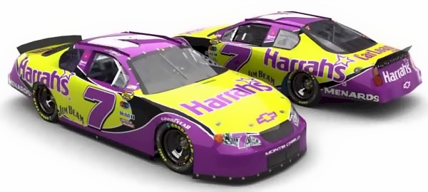 Robby Gordon #7 Harrah's