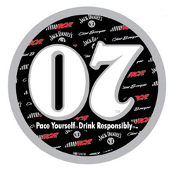 #07 Clint Bowyer / Jack Daniels - Round Decal