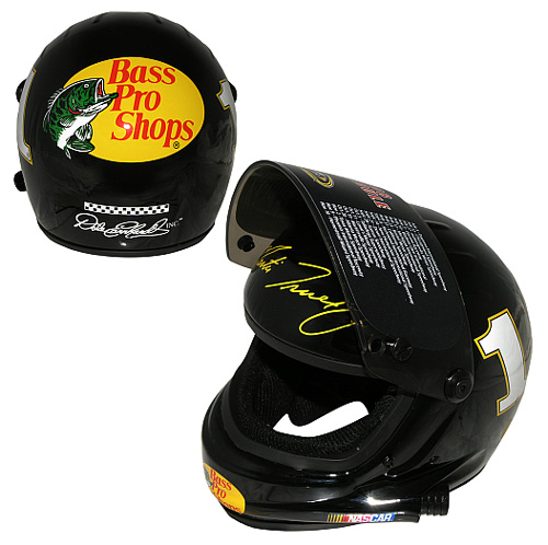 #1 Martin Truex Jr '08 Bass Pro - Mini Helmet