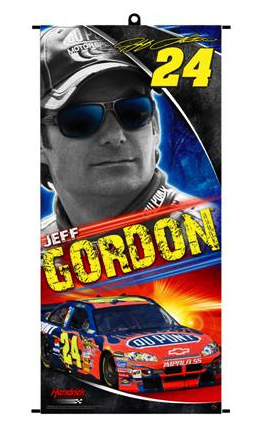 #24 Jeff Gordon - Vinyl Banner / NASCAR Poster